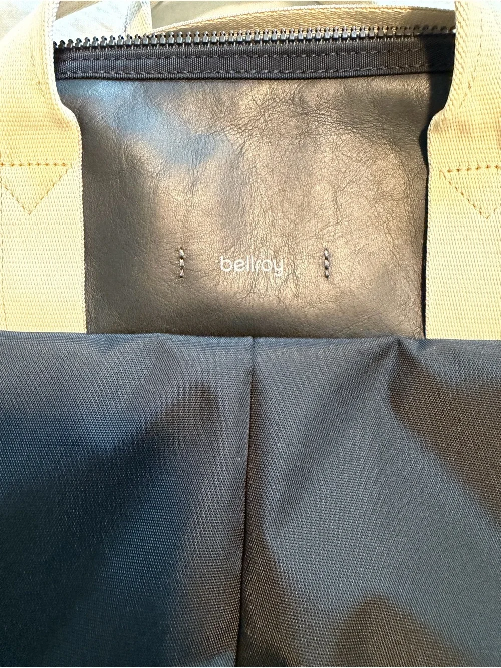 Bellroy Black & Natural Premium Tokyo Tote